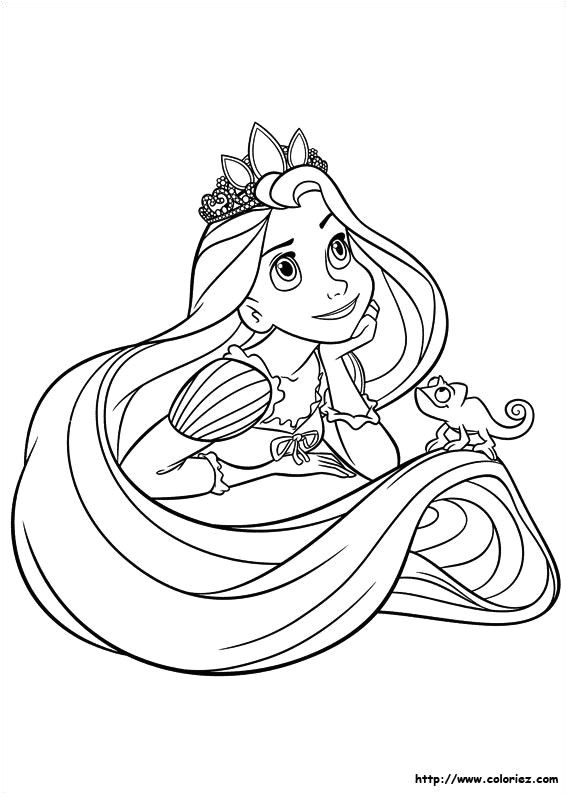 Coloriages Raiponce Disney Imprimer Coloriages Disney Raiponce Imprimer 1