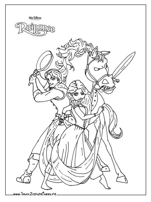 Coloriages Raiponce Disney Imprimer Image De Barbie Raiponce A Imprimer