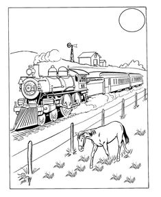 Coloriages Trains A Imprimer 12 Meilleures Images Du Tableau Coloriage Train