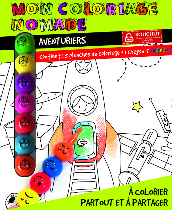 Crayon De Couleur Coloriage Bo Te De 5 Feuilles De Coloriage Nomade Aventuriers Avec Crayon De Couleur Coloriage Bo Te De 5 Feuilles De Coloriage Nomade Aventuriers Avec