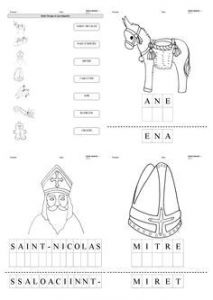 Crosse De Saint Nicolas Coloriage 8 Meilleures Images Du Tableau Saint Nicolas