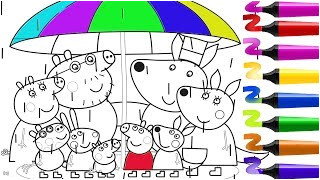Dessin Coloriage Peppa Pig Playtube