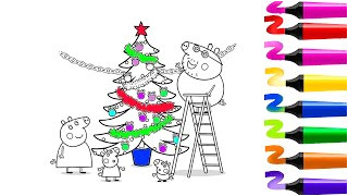 Dessin Coloriage Peppa Pig Playtube