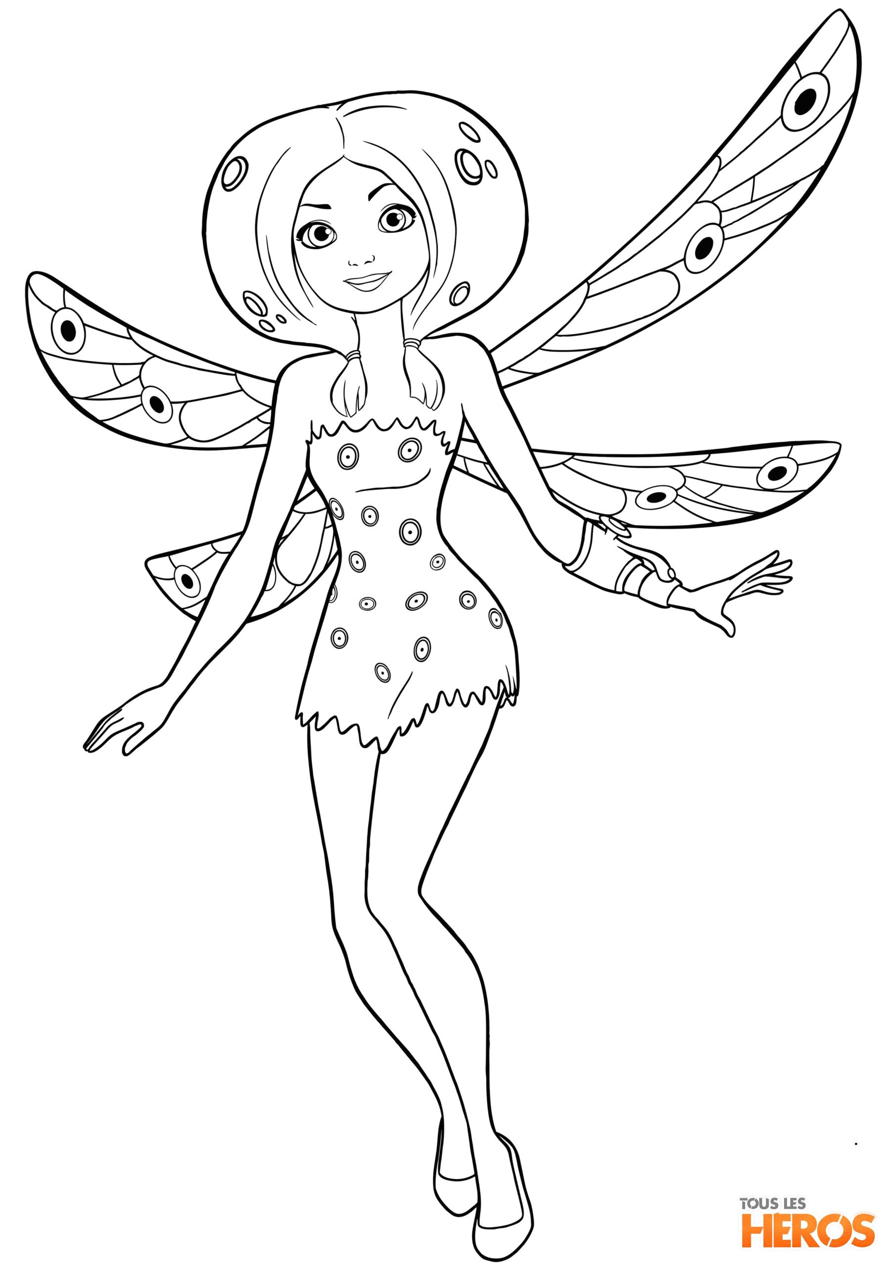 Dessin Et Coloriage En Ligne Coloriage De Mia Et Moi A Imprimer Gratuit