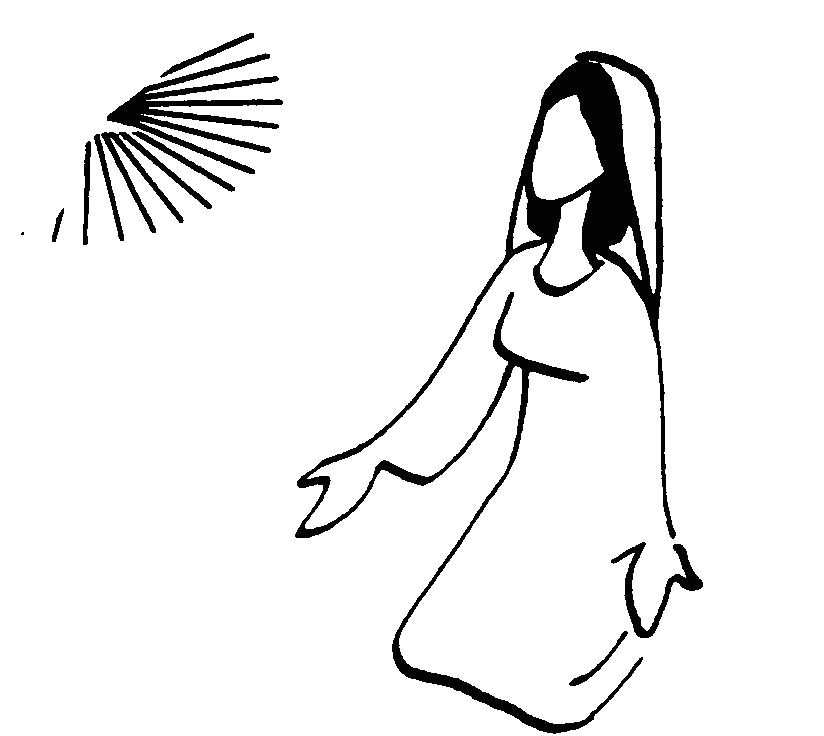 Dessin Vierge Marie Coloriage Dessin De La Vierge Marie Og91