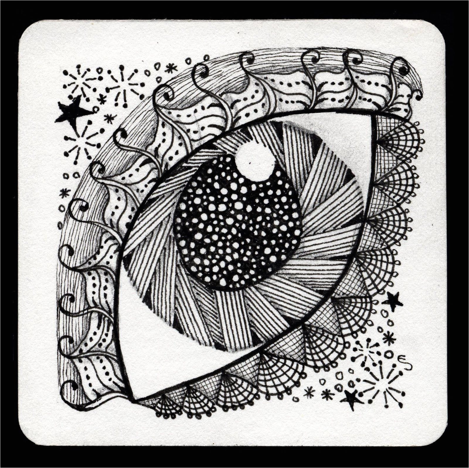Dessins Gribouillages Et Coloriages Free Print Zentangle Patterns