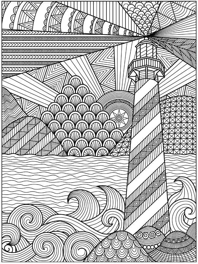 Dessins Gribouillages Et Coloriages Sea Colouring Page