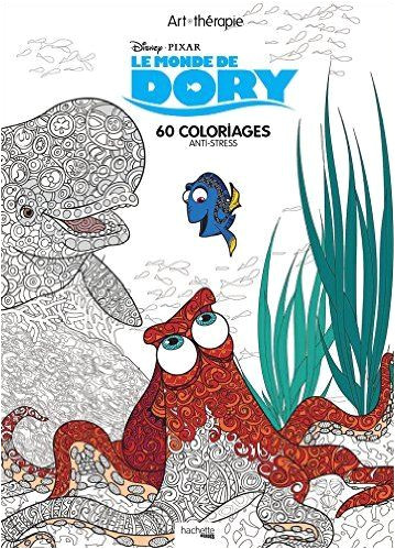 Disney Love Stories 60 Coloriages Anti Stress Amazon Art Thérapie Le Monde De Dory 60 Coloriages