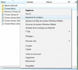 Dossier Coloriage à Imprimer Imprimer Le Contenu D Un Dossier Via Le Menu Contextuel De