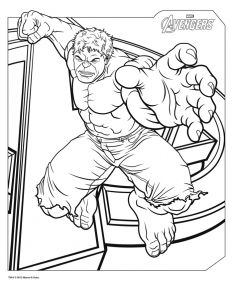 Hulk Coloriage A Imprimer Coloriage A Imprimer Hulk Avengers Gratuit Et Colorier