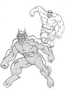 Hulk Coloriage A Imprimer Coloriage A Imprimer Hulk Poursuit Un Mechant Gratuit Et