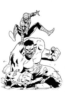 Hulk Coloriage A Imprimer Hulk 27 Super Héros – Coloriages à Imprimer