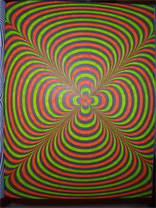 Illusion D Optique Coloriage Illusions D Optique Colorié Aux Feutres Stabilo