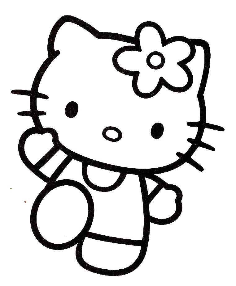 Image Hello Kitty Coloriage Coloriages Hello Kitty
