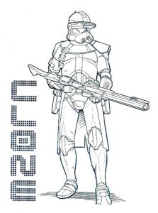 Imprimer Coloriage De Star Wars Coloriage A Imprimer Star Wars Le Clone Gratuit Et Colorier