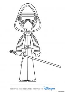 Imprimer Coloriage De Star Wars Coloriage Star Wars Kyloren Dessin