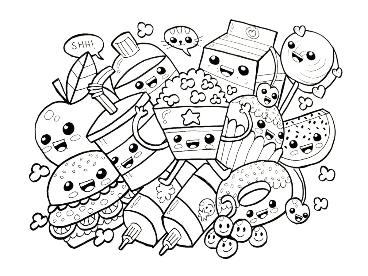 Imprimer Coloriage Monster High Dessin Kawaii A Imprimer Animaux