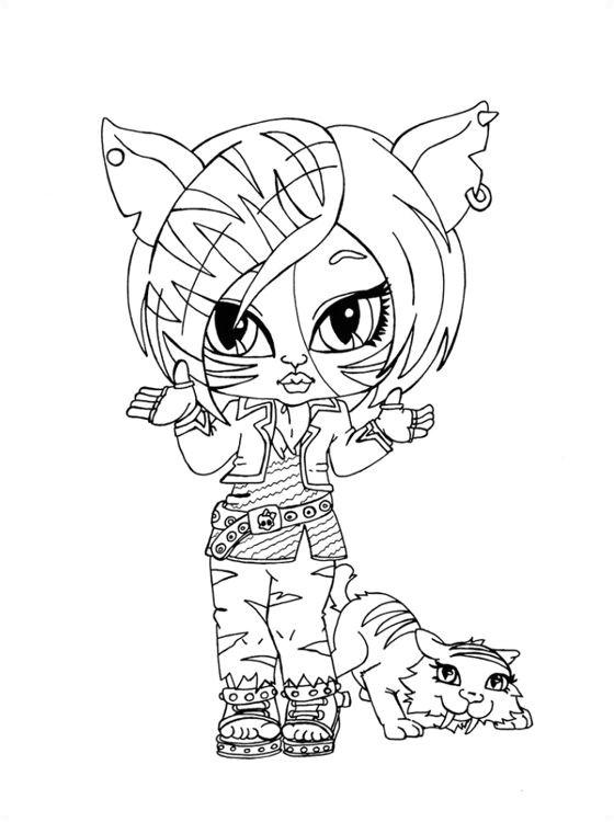 Imprimer Coloriage Monster High Evo Magz V4 7