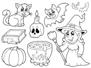 Imprimer Des Coloriages D Halloween Coloriages Halloween à Imprimer