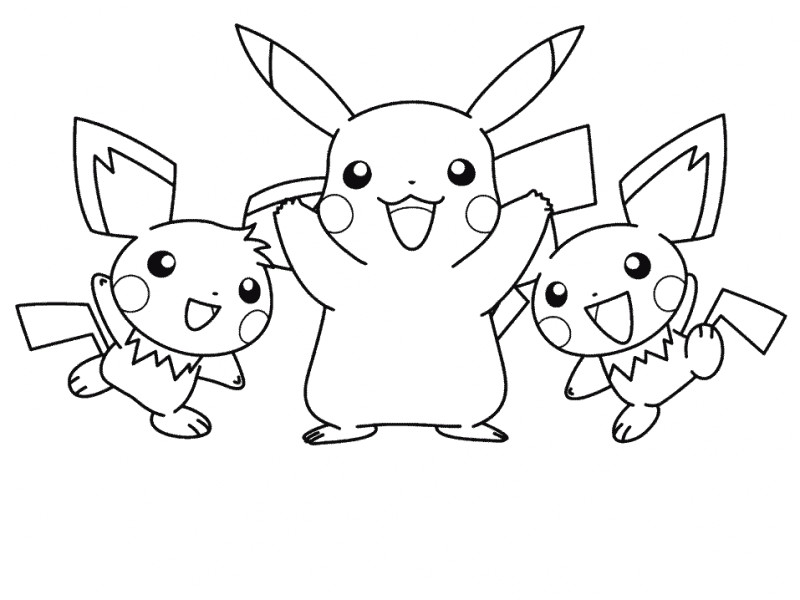 Imprimer Des Coloriages De Pokemon Coloriage Pokemon Dessin Animé Et Dessins   Colorier