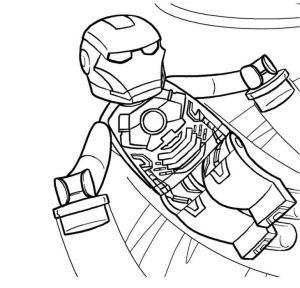 Iron Man Lego Coloriage Pin Oleh Alifiah Di Coloring Pages