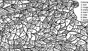 Jeux Coloriage A Numero Coloriage Avec Numero Pour Adulte A Imprimer Dessins
