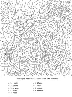 Jeux Coloriage A Numero Jeux De Coloriages Numérotés Des Coloriages Cachés