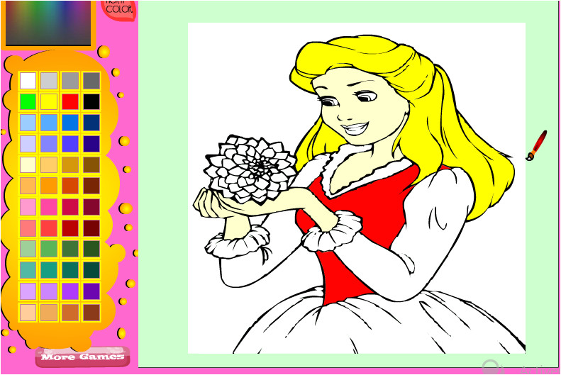 Jeux Coloriages Gratuits Pour Filles Coloriage204 Jeux De Coloriage De Fille