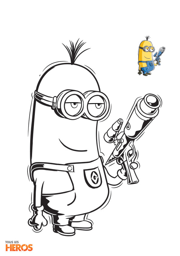 Jeux De Coloriage Avec Modele Coloriages Minions Téléchargez Les Gratuitement