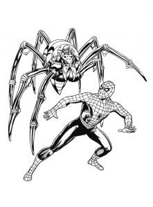 Jeux De Coloriage De Spiderman Et Batman Jeux De Coloriage Spiderman Gratuit En Ligne