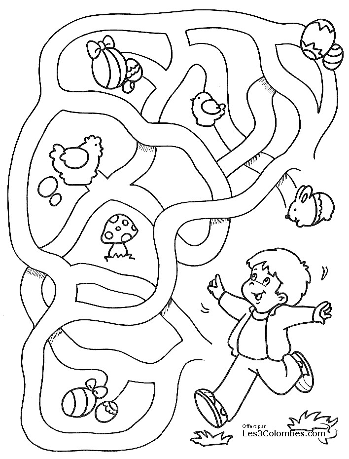 Jeux De Coloriage Pour Bebe Jeu Coloriage Labyrinthe Labyrinthes à Colorier