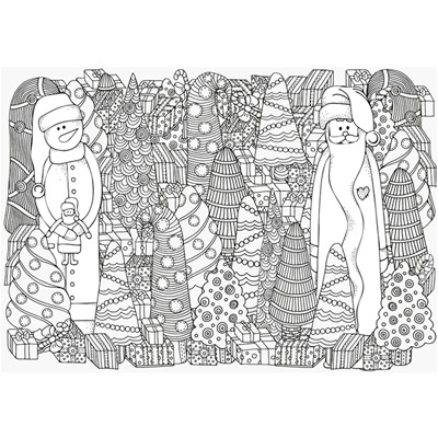 Joli Coloriage De Noel Joli Mandala De Noël