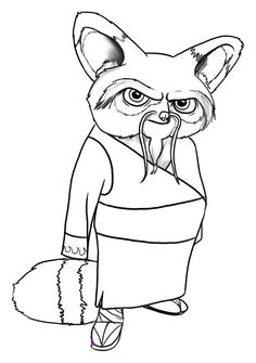 Kung Fu Panda Coloriage 13 Best Pandas Birthday Party Images In 2019
