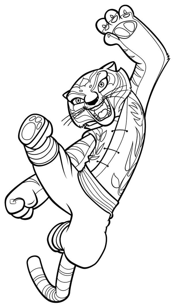 Kung Fu Panda Coloriage Coloriage Kung Fu Panda Shifu A Imprimer Gratuit Clip Art