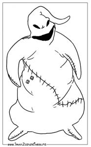 L étrange Noel De Mr Jack Coloriage Coloriages De L Etrange Noel De Mr Jack A Imprimer Et