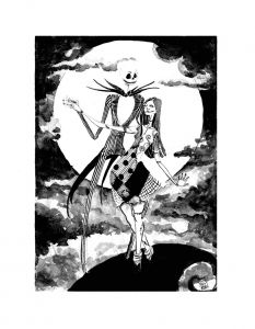 L étrange Noel De Mr Jack Coloriage L Etrange Noel De Mr Jack 4 Coloriage L étrange Noël De