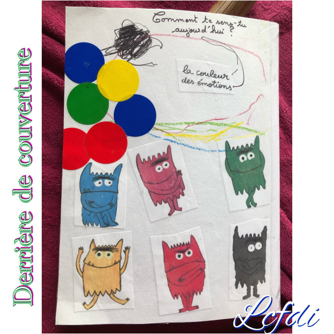 Le Monstre Des émotions Coloriage Notre Beau Projet En Couleurs Et En émotions – La Cigale