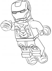 Lego Coloriage A Imprimer Coloriage Lego Iron Man à Imprimer