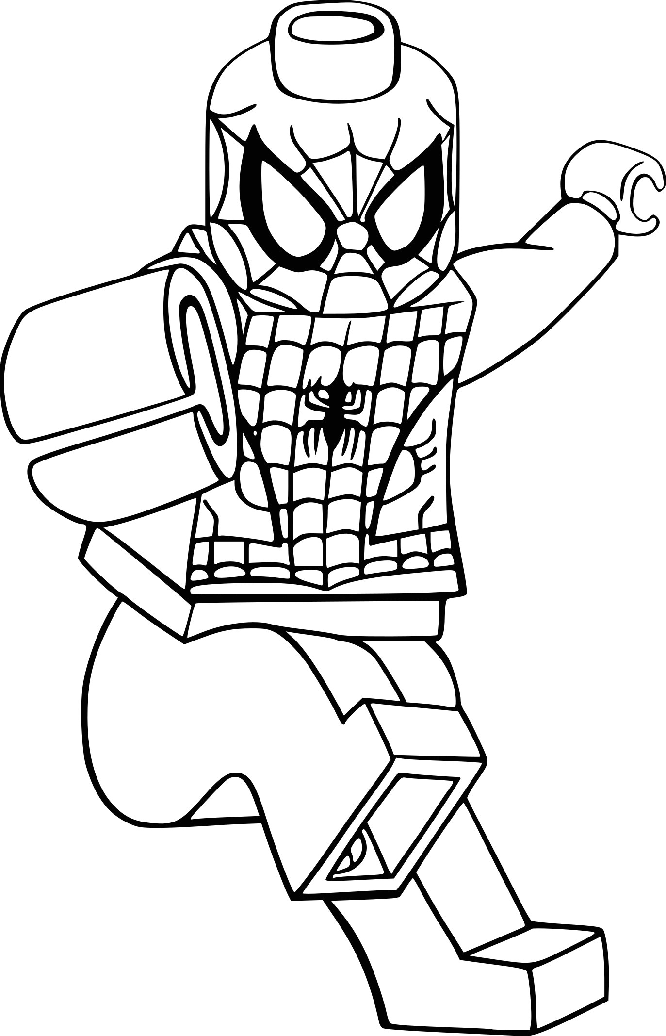 Lego Coloriage A Imprimer Coloriage Lego Spiderman à Imprimer Sur Coloriages Fo