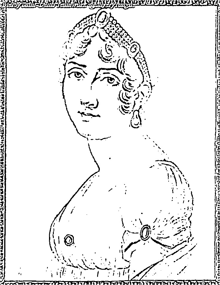 Les Coloriages De Josephine Coloriage Joséphine De Beauharnais 6 Politique