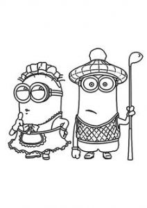 Les Minions Coloriages à Imprimer Die 41 Besten Bilder Von Minions