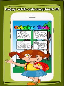 Les Petit Diable Coloriage Wild Animals Jeux Coloriage Livre Pour Enfants Dans L App Store