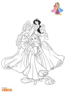 Les Princesse De Disney Coloriage Coloriez Les Princesses De Disney Coloriage Sur