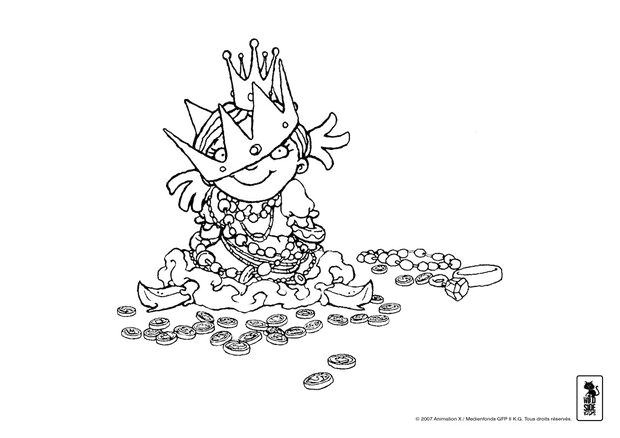 Les Trois Brigands Coloriage Coloriages Coloriage Les Trois Brigands De Tiffany Et Le