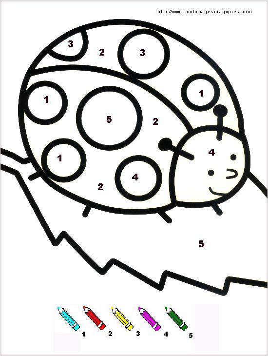 Lescoccinelles Free Fr Coloriage Magique Coloriages Magiques Coccinelle Coloriage Magique Pour