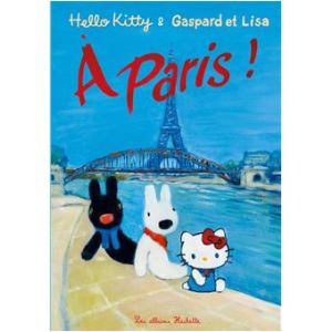 Livre Coloriage Hello Kitty Hello Kitty Gaspard Et Lisa   Paris
