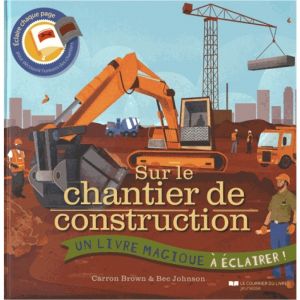 Livre Coloriage Magique Cultura Sur Le Chantier De Construction