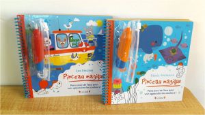 Livre De Coloriage à L Eau Pinceau Magique Une Collection De Livres Pour Peindre