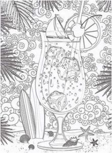 Livre De Coloriage Anti Stress Pour Adultes Tropical Les 9 Meilleures Images De Coloriage Océan