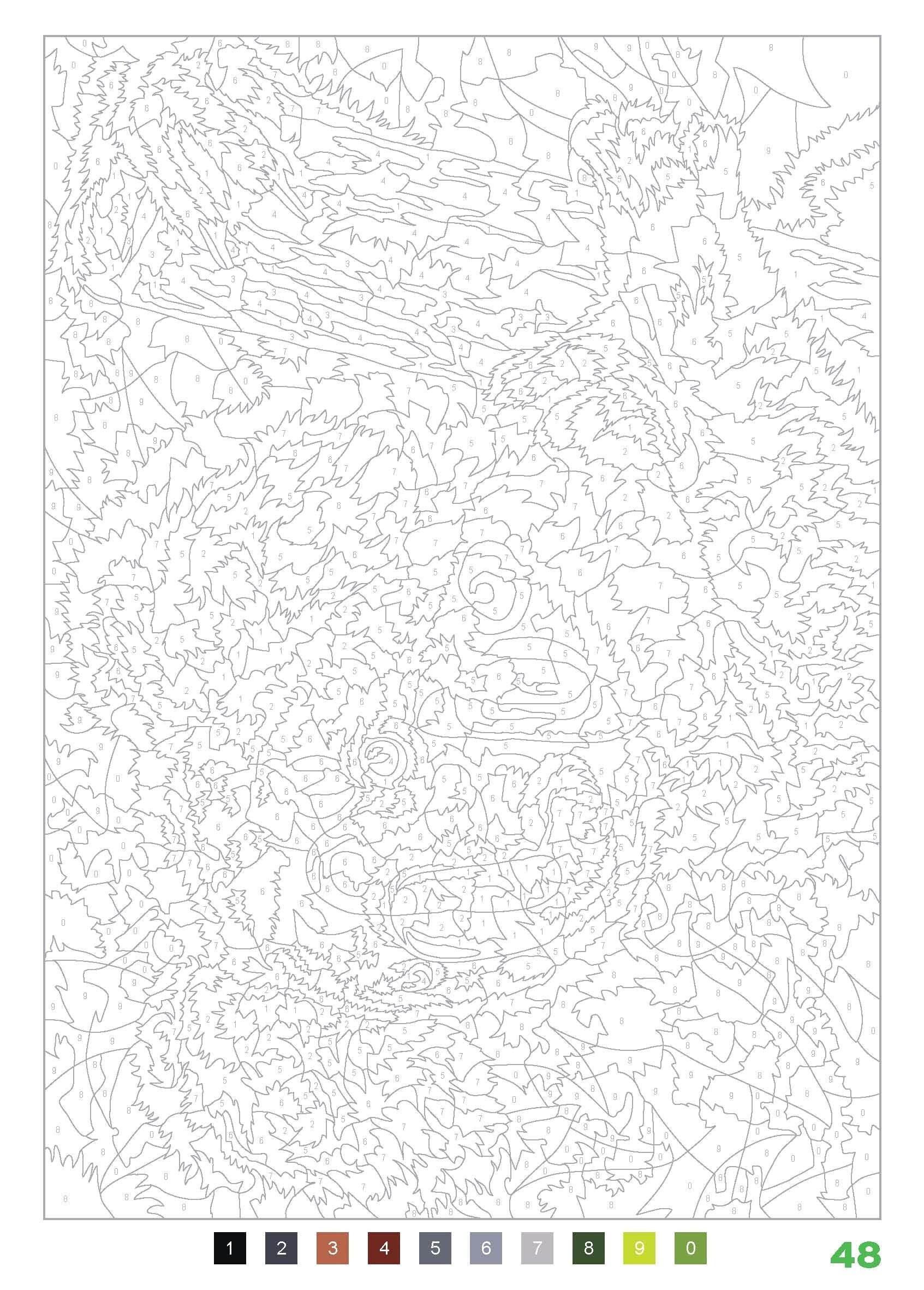 Livre De Coloriage Avec Des Chiffres Coloriages Myst¨res 100 Nouveaux Coloriages Amazon